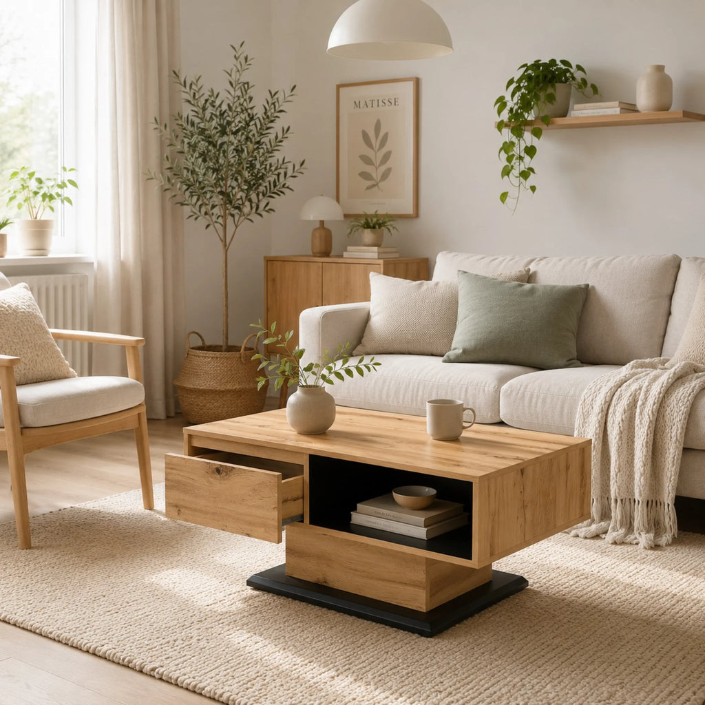 Table Basse Design en Bois Moderne | Célia