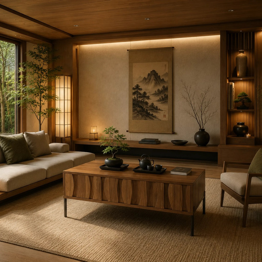 Table Basse Japanzi en Bois | Fuzi