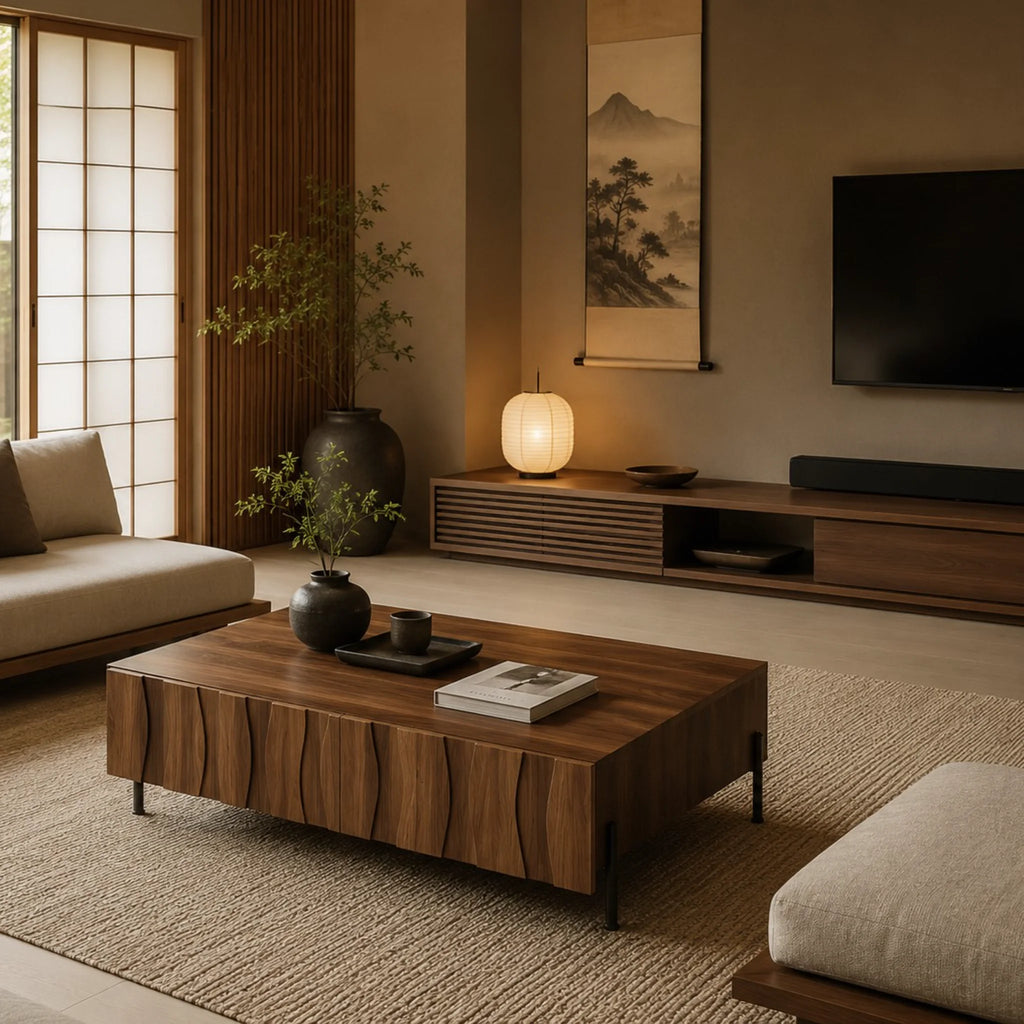 Table Basse Japanzi en Bois | Fuzi