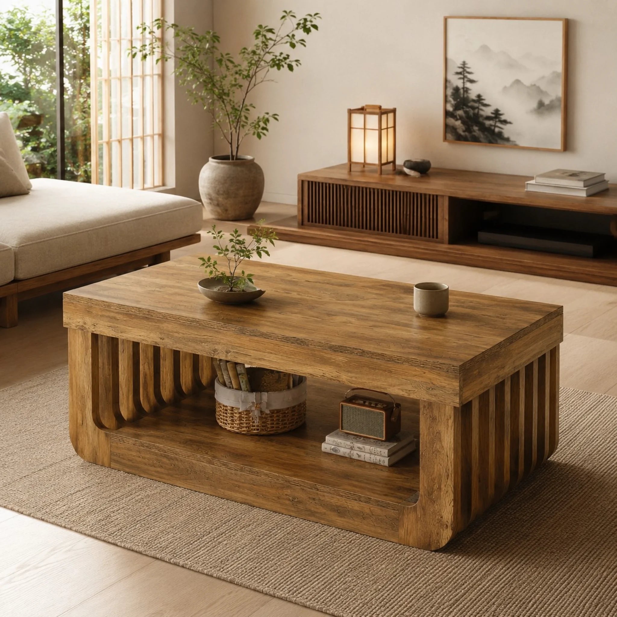 Table Basse en Bois | Joy