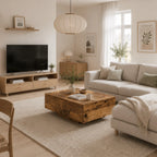 Table Basse Moderne en Bois | Kalista
