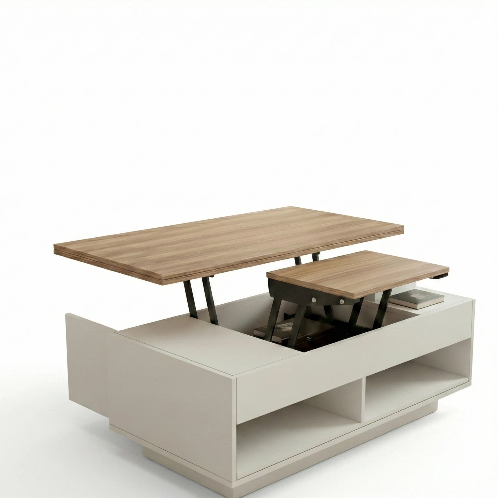 Table basse relevable en bois - Odessa