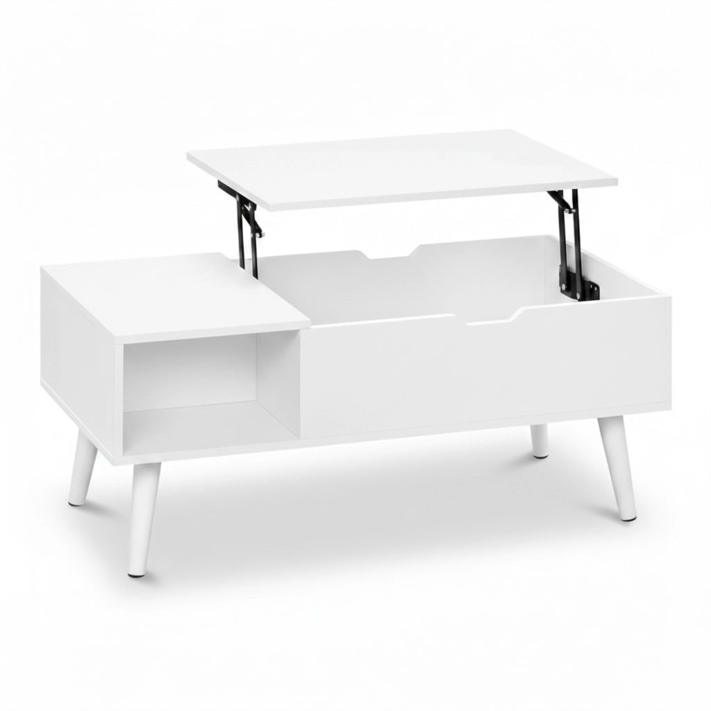 Table Basse Relevable Blanche | Ottavia