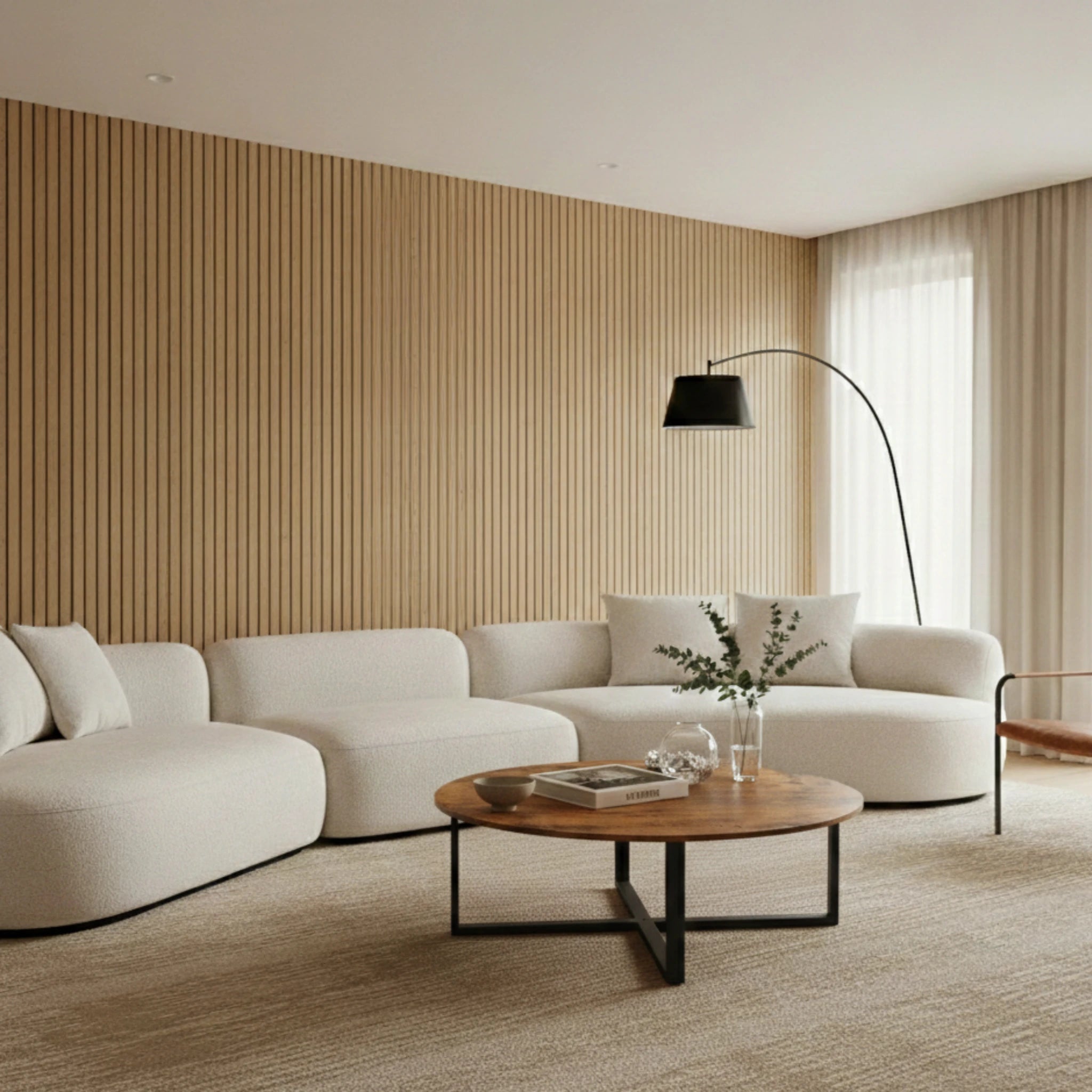 Table basse ronde - Serafino