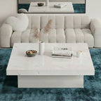 Table basse effet marbre - Victoria