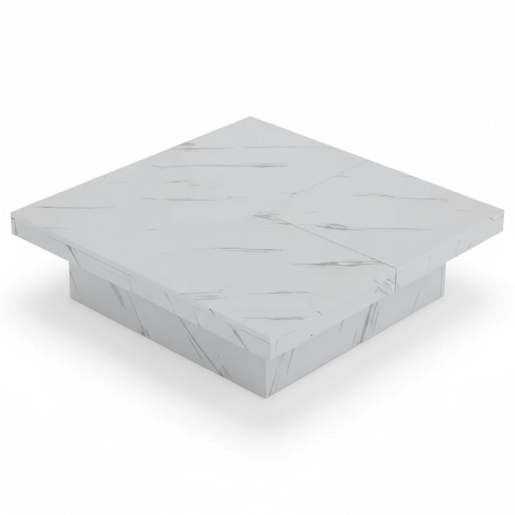 Table basse effet marbre - Victoria
